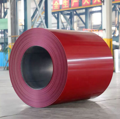 Cold Rolled Prepainted Galvanized Steel Coils 0.2 - 4.0mm ISO9001 TISCO